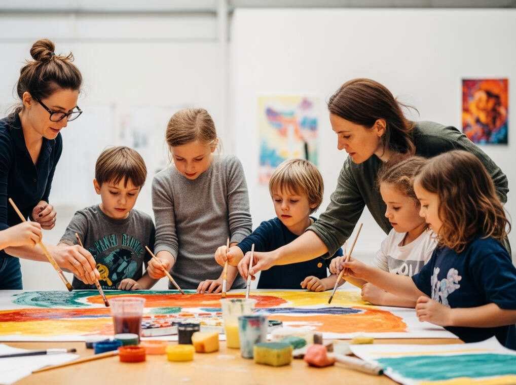 Cursos de creatividad para peques inkietos
