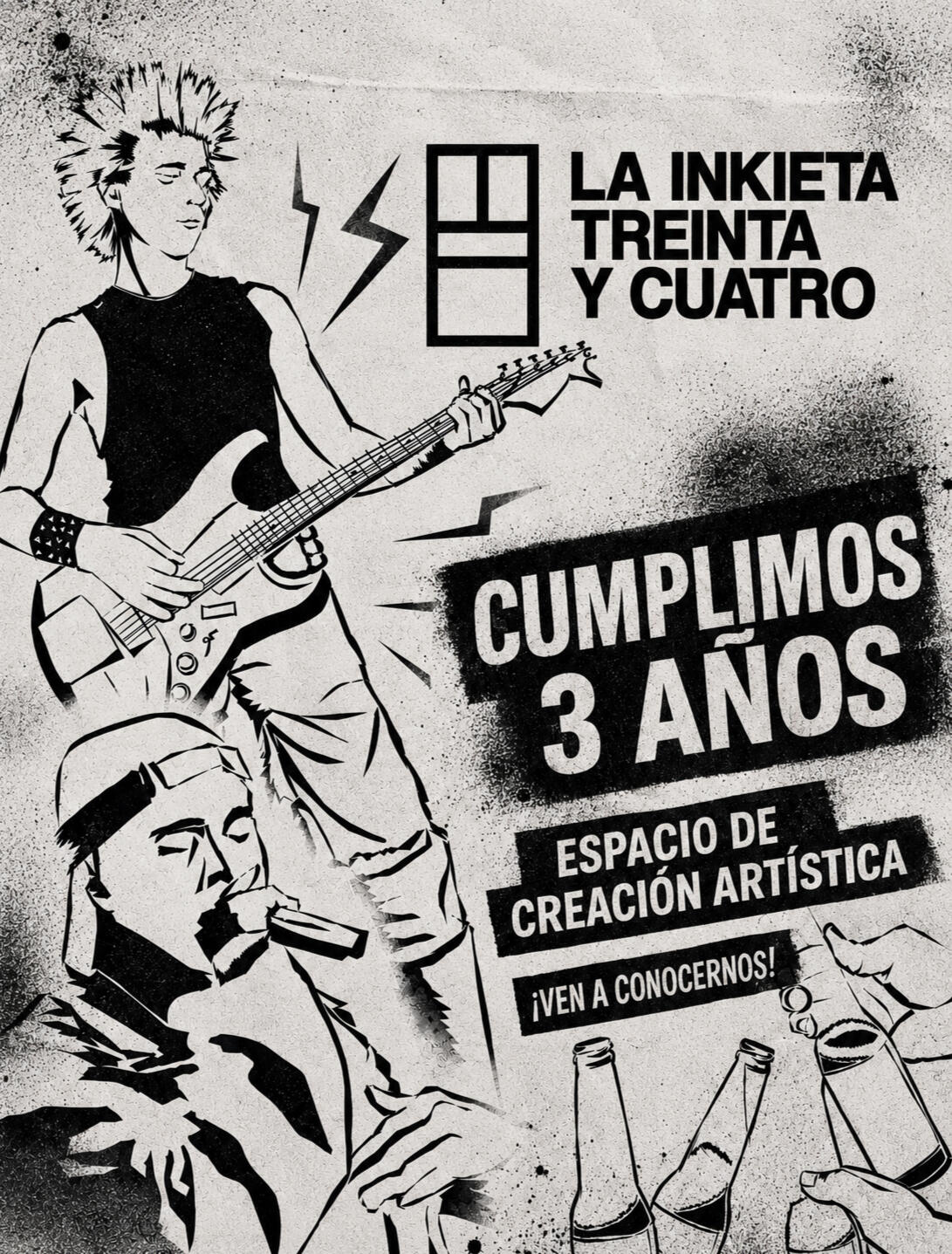 6ta Exposición TrazoAtlántico Inauguración de la 6ta edición de Trazo Atlántico en La Inkieta 34. Octubre 2024.